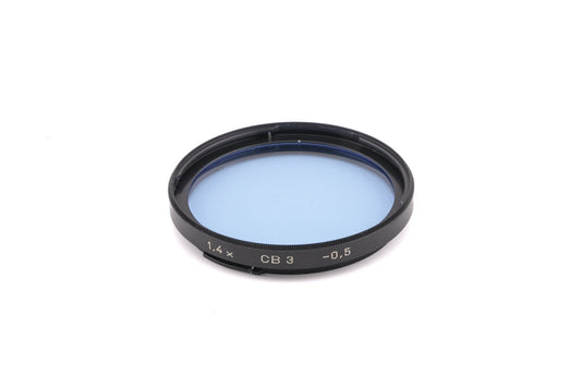 Hasselblad B50 Color Correction Filter 1.4x CB3 -0.5