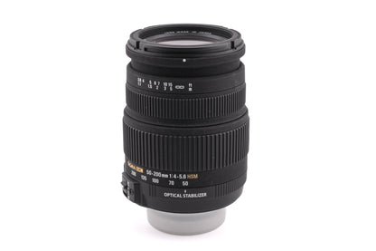 Sigma 50-200mm f4-5.6 DC OS HSM