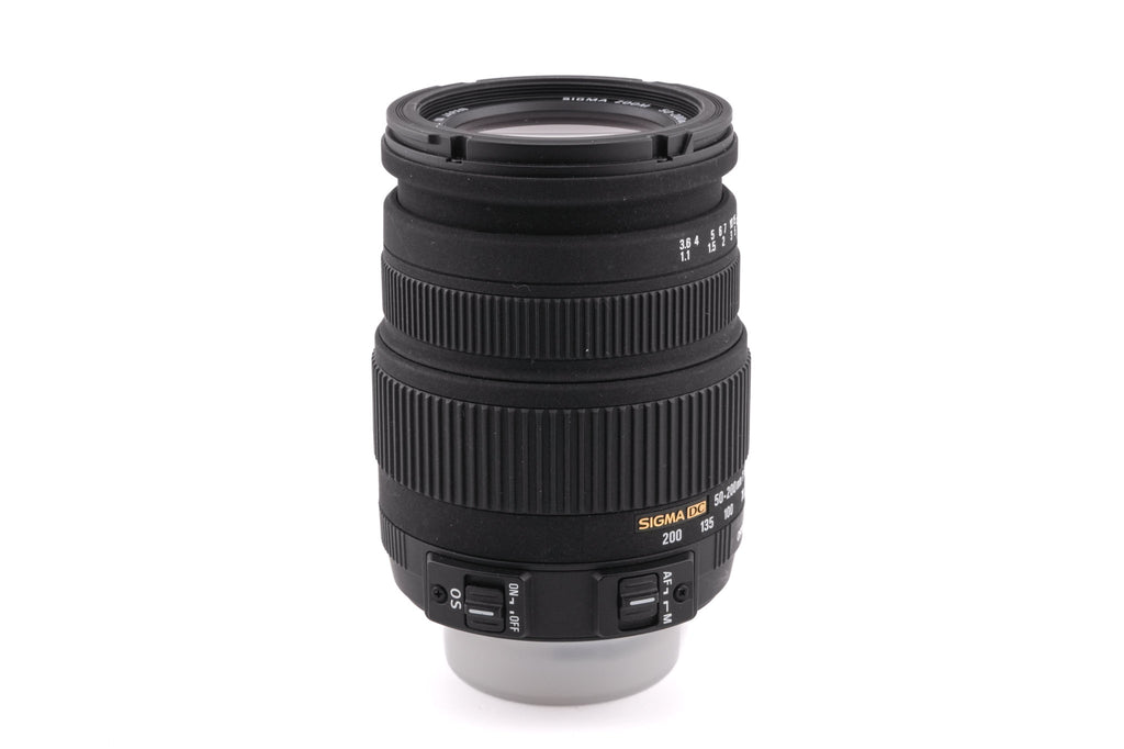 Sigma 50-200mm f4-5.6 DC OS HSM