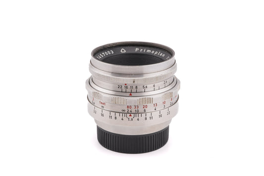 Meyer-Optik Görlitz 58mm f1.9 Primoplan - Lens