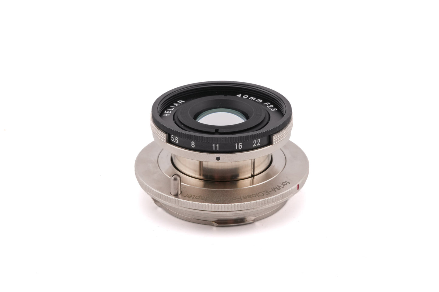 Voigtländer 40mm f2.8 Heliar (VM-E) - Lens