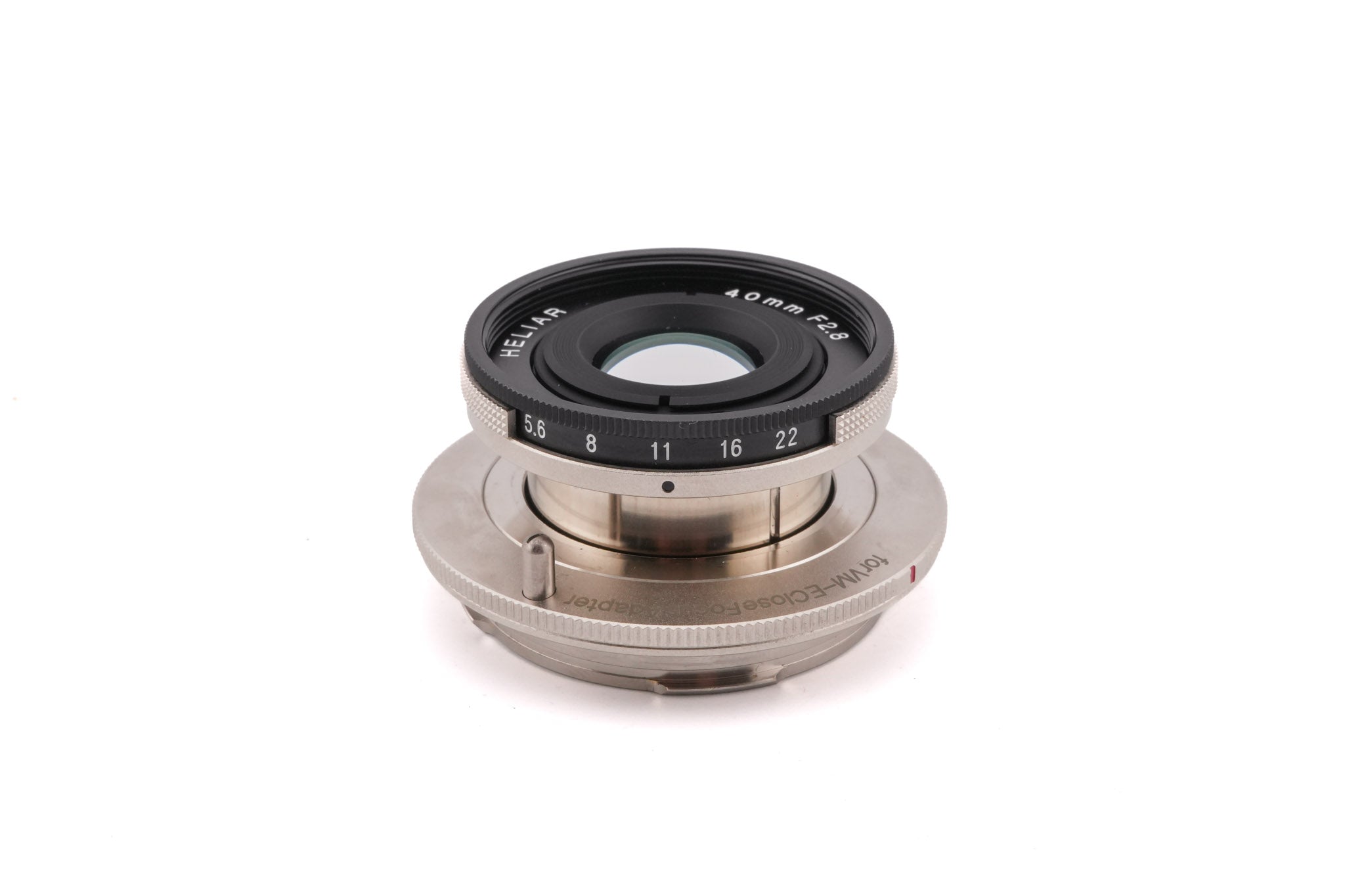 Voigtländer 40mm f2.8 Heliar (VM-E) - Lens