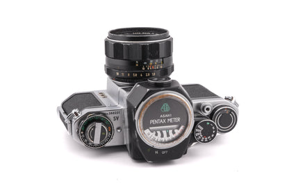 Pentax SV + 55mm f1.8 Super-Takumar + S1/S3 Clip-On Exposure Meter