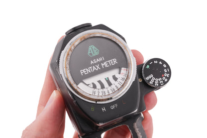 Pentax SV + 55mm f1.8 Super-Takumar + S1/S3 Clip-On Exposure Meter