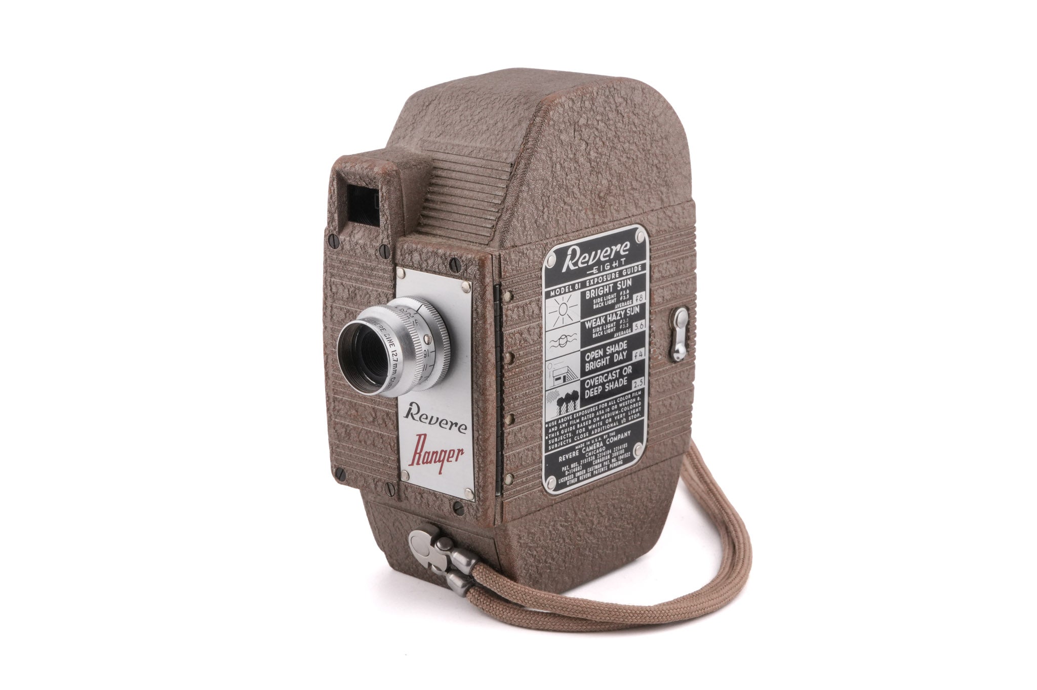 Revere Eight Ranger Model 81 - Camera