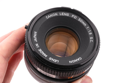 Canon 50mm f1.8 S.C.