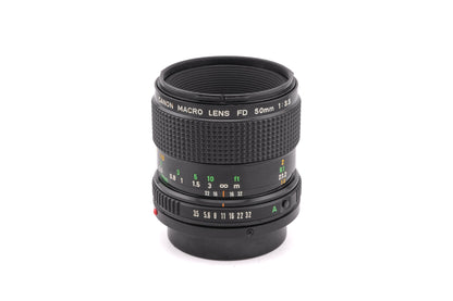 Canon 50mm f3.5 Macro FDn