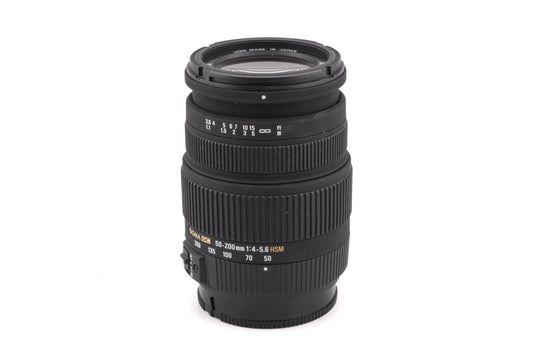 Sigma 50-200mm f4-5.6 DC OS HSM - Lens