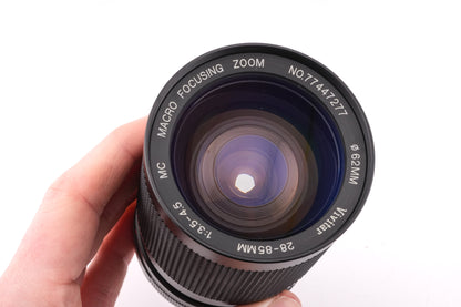 Vivitar 28-85mm f3.5-4.5 MC Macro Focusing Zoom