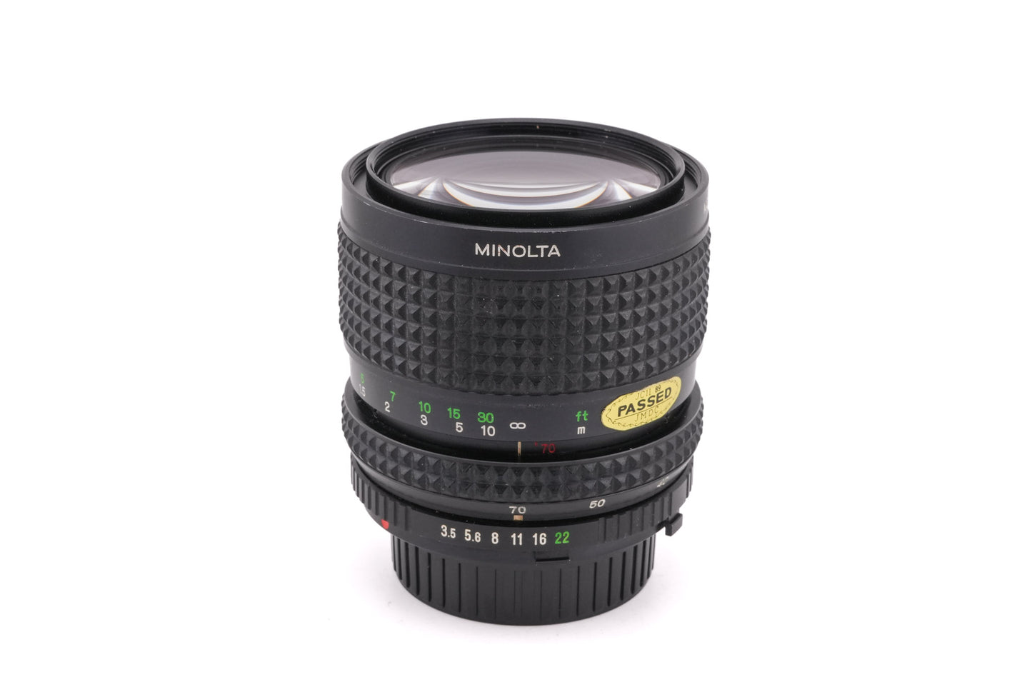 Minolta 35-70mm f3.5 MD Zoom Rokkor - Lens