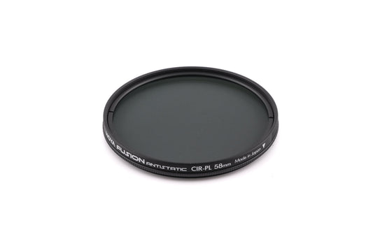 Hoya 58mm Circular Polarizing Filter Fusion Antistatic CIR-PL - Accessory