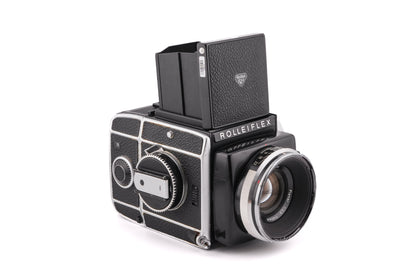 Rollei SL66 + Waist Level Finder + 6x6 Roll Film Back + 80mm f2.8 Planar