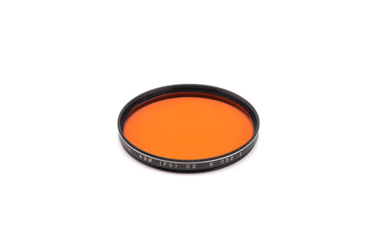 Mamiya 49mm Orange Filter (FC) O2 S 056•2 - Accessory