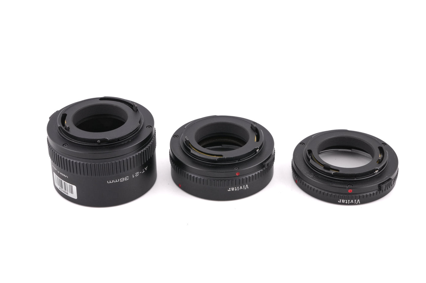 Vivitar AT-21 Automatic Extension Tube Set