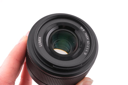 Panasonic 25mm f1.7 G ASPH.