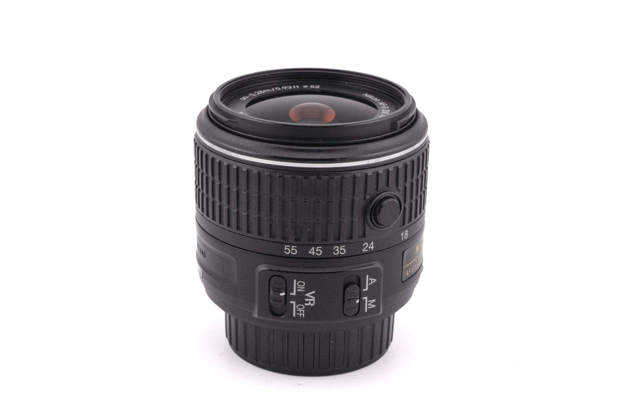 Nikon 18-55mm f3.5-5.6 AF-S Nikkor G II VR – Kamerastore Nikon 18-55mm f3.5-5.6 AF-S Nikkor G II VR – Kamerastore