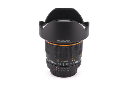 Samyang 14mm f2.8 AE ED AS IF UMC