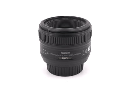 Nikon 50mm f1.8 AF-S Nikkor G