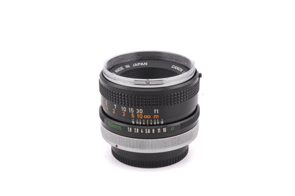 Canon 50mm f1.8 Chrome Nose