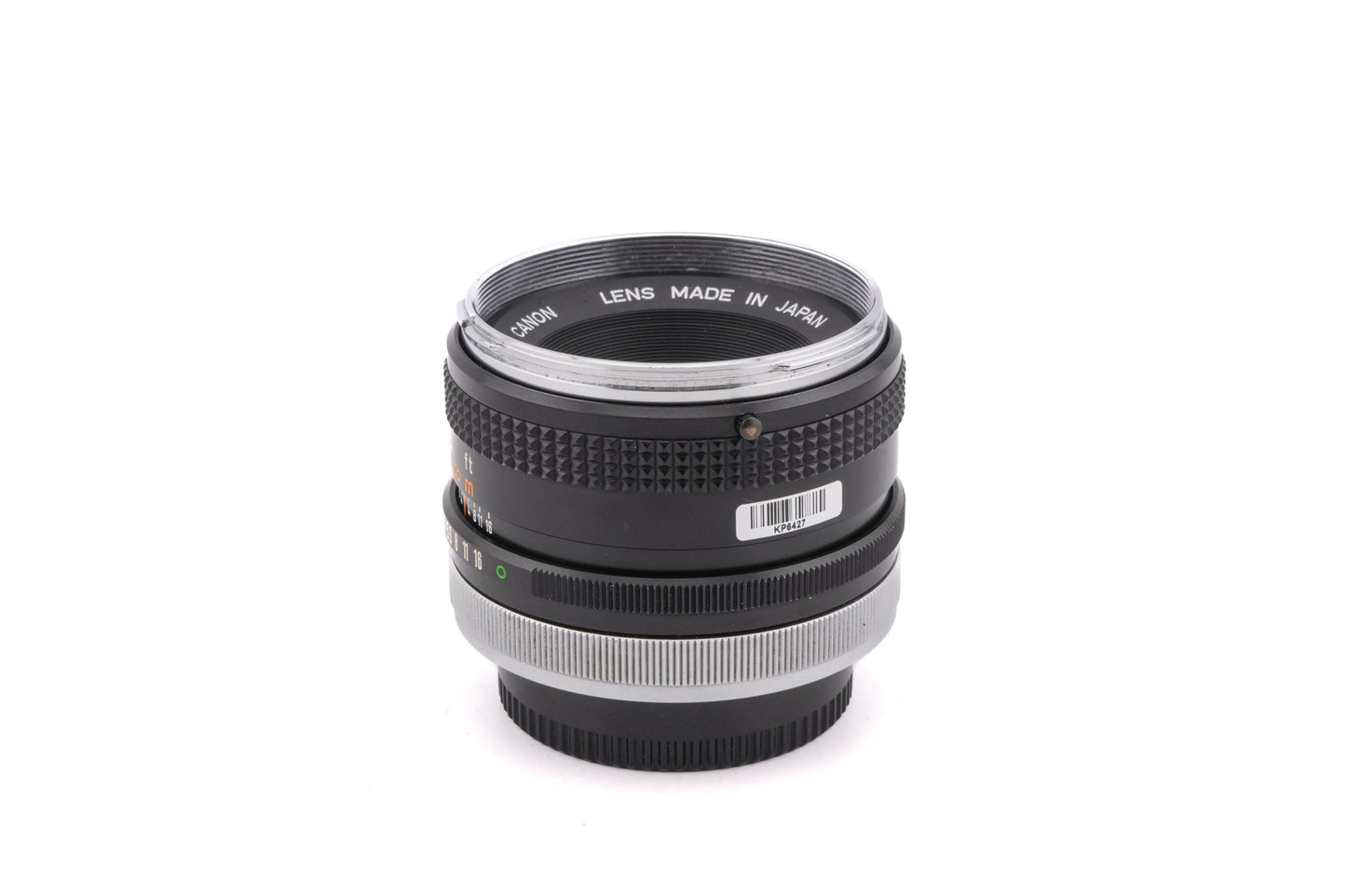 Canon 50mm f1.8 Chrome Nose