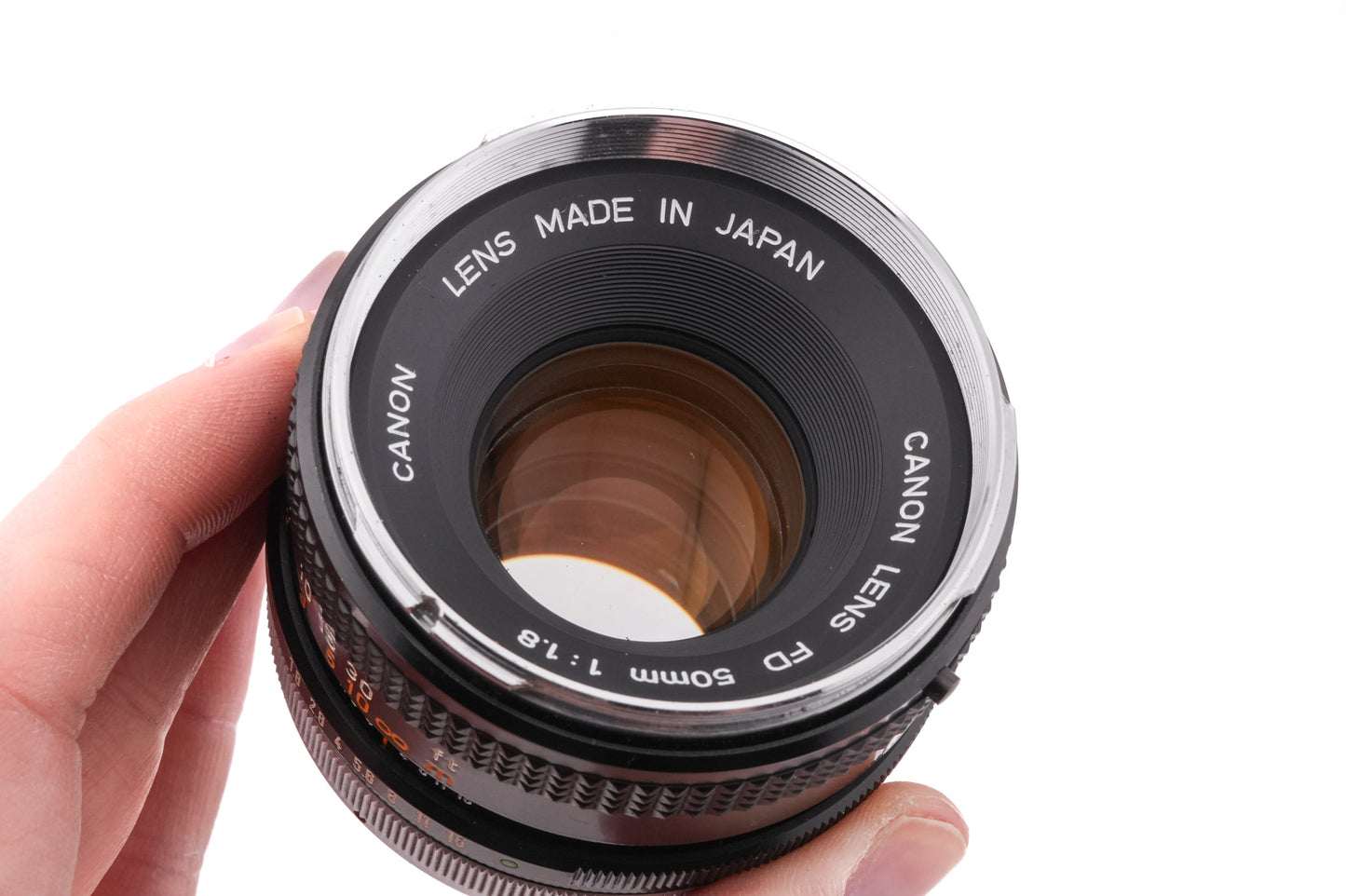 Canon 50mm f1.8 Chrome Nose