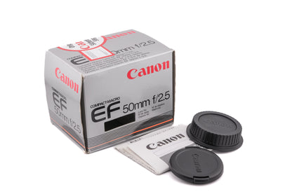 Canon 50mm f2.5 Compact-Macro