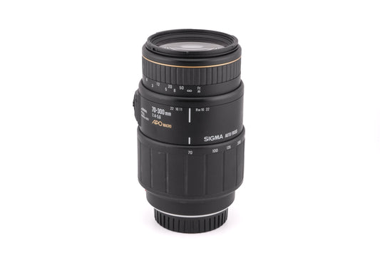 Sigma 70-300mm f4-5.6 APO Macro - Lens