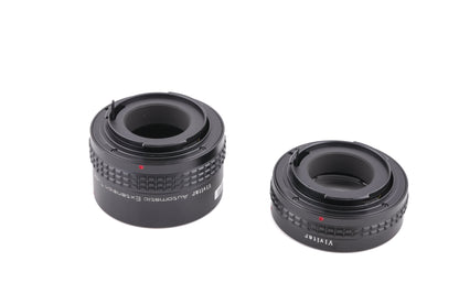 Vivitar AT-22 Automatic Extension Tube Set