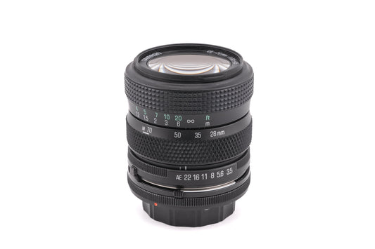 Tamron 28-70mm f3.5-4.5 (59A) + Adaptall 2 - Canon FD Adapter