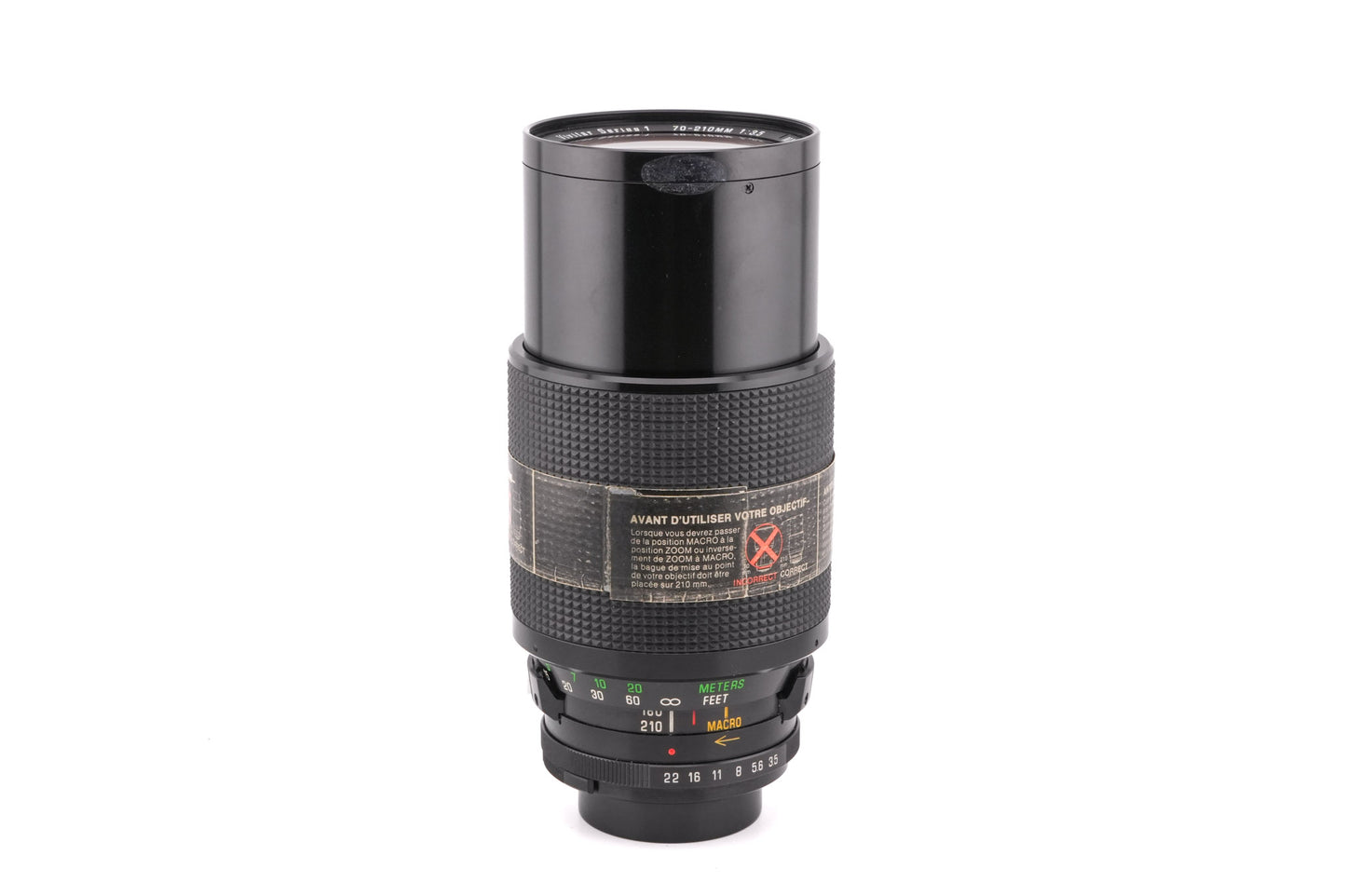 Vivitar 70-210mm f3.5 Series 1 VMC Macro Focusing Auto Zoom - Lens