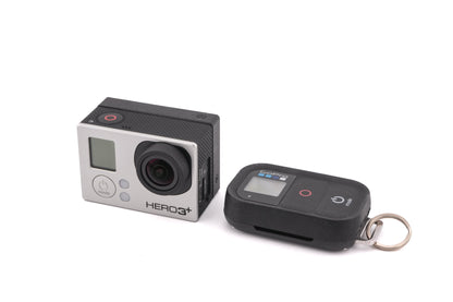 GoPro Hero 3+ + Remote Control (ARMTE-001) + LCD BacPac (ALCDB-301)