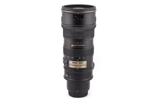 Nikon 70-200mm f2.8 AF-S VR-Nikkor G ED - Lens