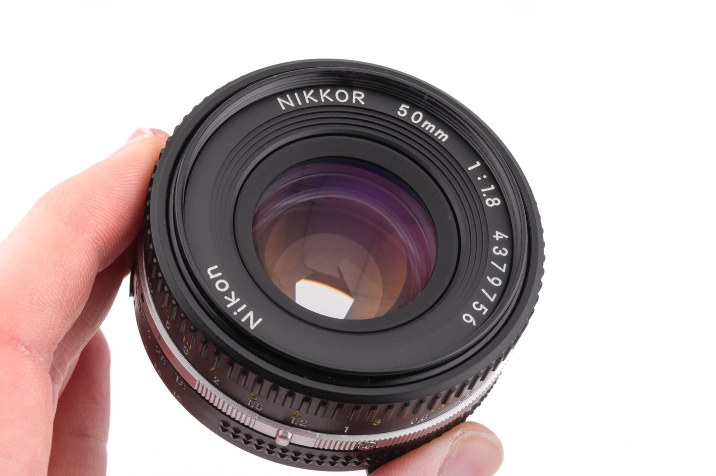 Nikon 50mm f1.8 Nikkor AI-S (0.6m)