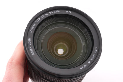 Sigma 17-50mm f2.8 EX DC OS HSM