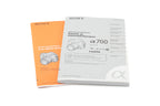 Sony A700 Instructions