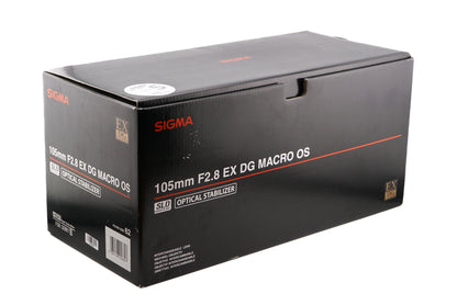 Sigma 105mm f2.8 EX DG Macro HSM OS