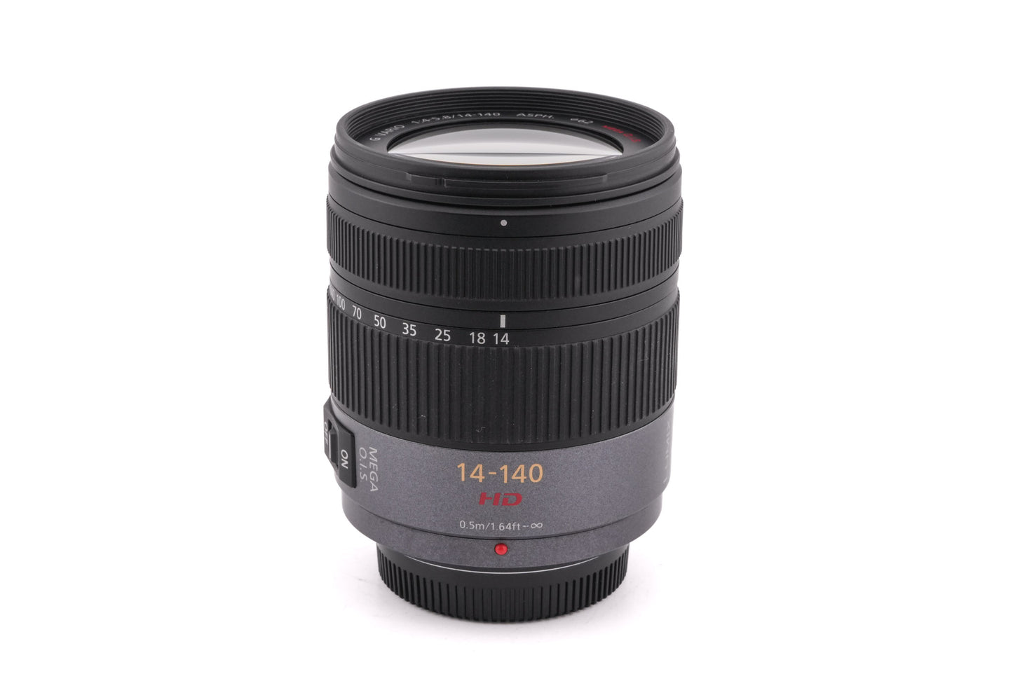Panasonic 14-140mm f4-5.8 G Vario HD ASPH. Mega O.I.S. (H-VS14140) - Lens