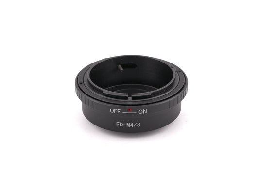Generic Canon FD - Micro Four Thirds (FD - M4/3) Adapter - Accessory
