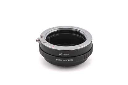 Generic Minolta AF - Micro Four Thirds (MAF - M4/3) Adapter