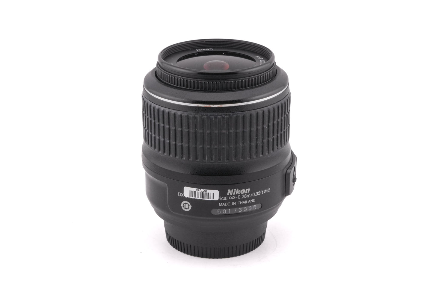 Nikon 18-55mm f3.5-5.6 AF-S Nikkor G VR DX