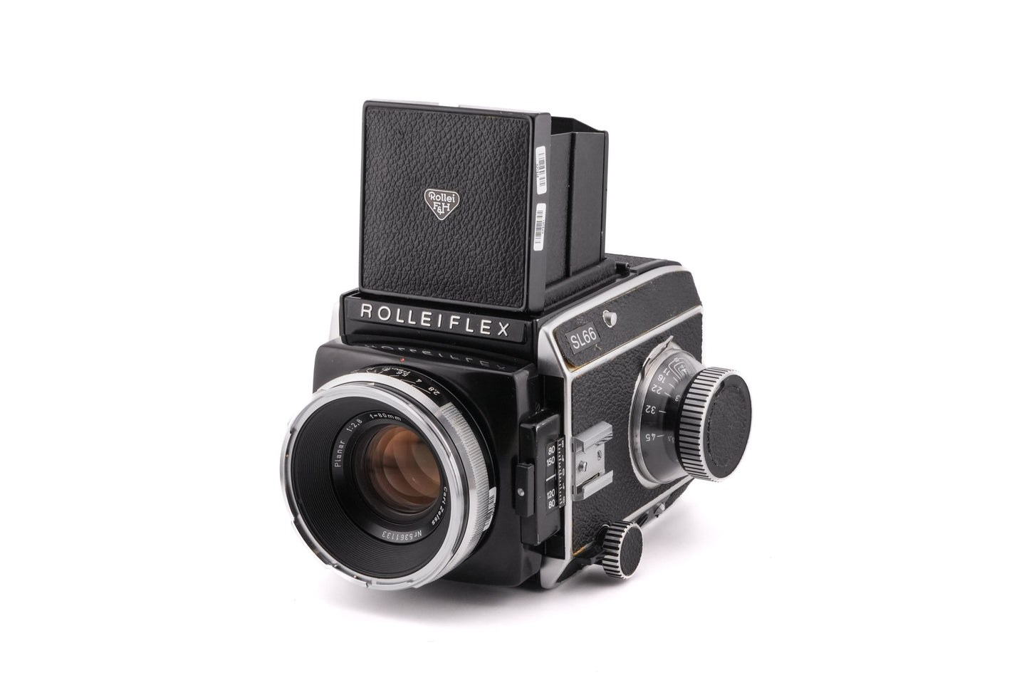 Rollei SL66 + 80mm f2.8 Planar + 6x6 Film Back + Waist Level Finder