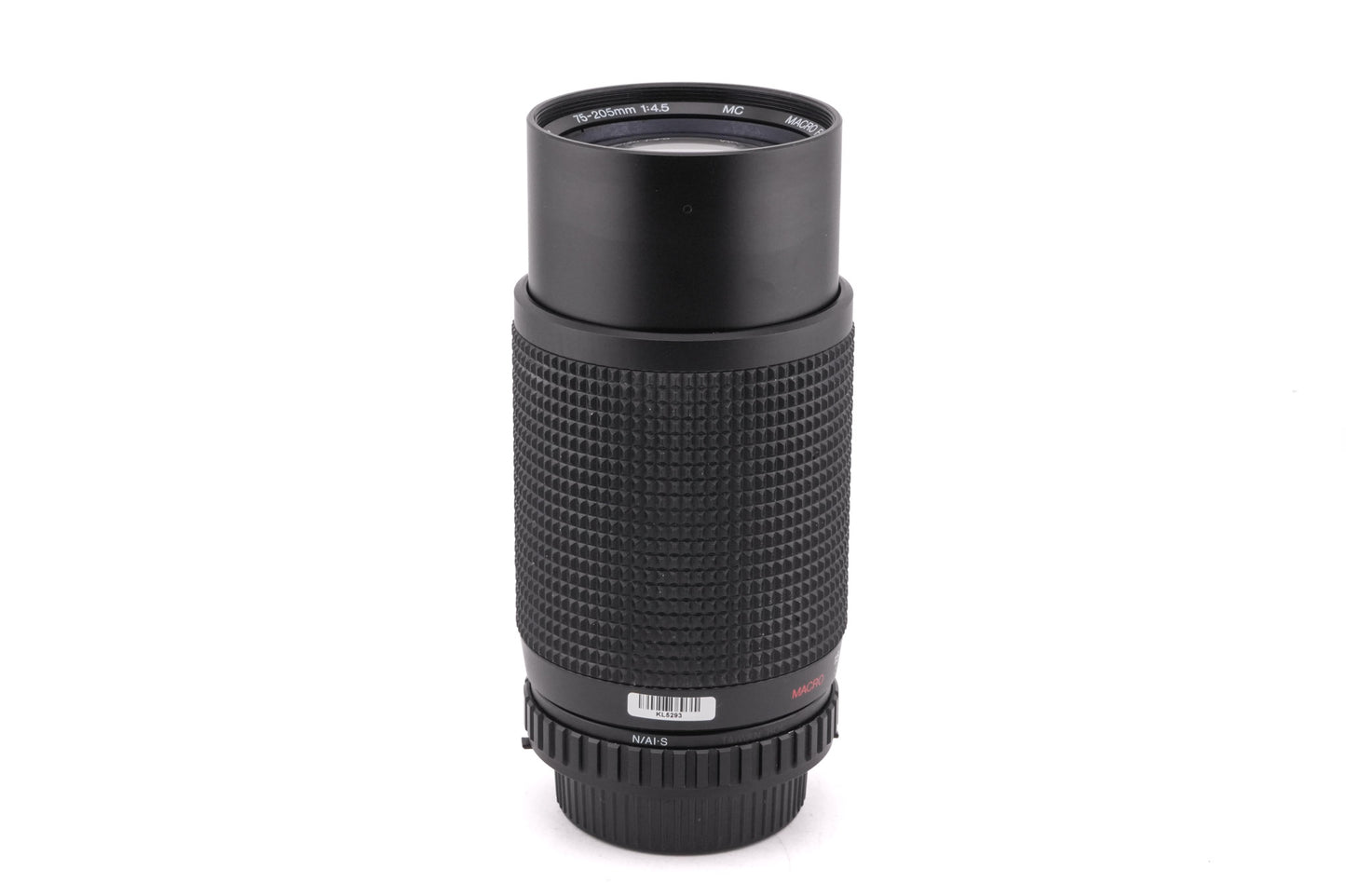 Vivitar 75-205mm f4.5 Macro Focusing Zoom MC