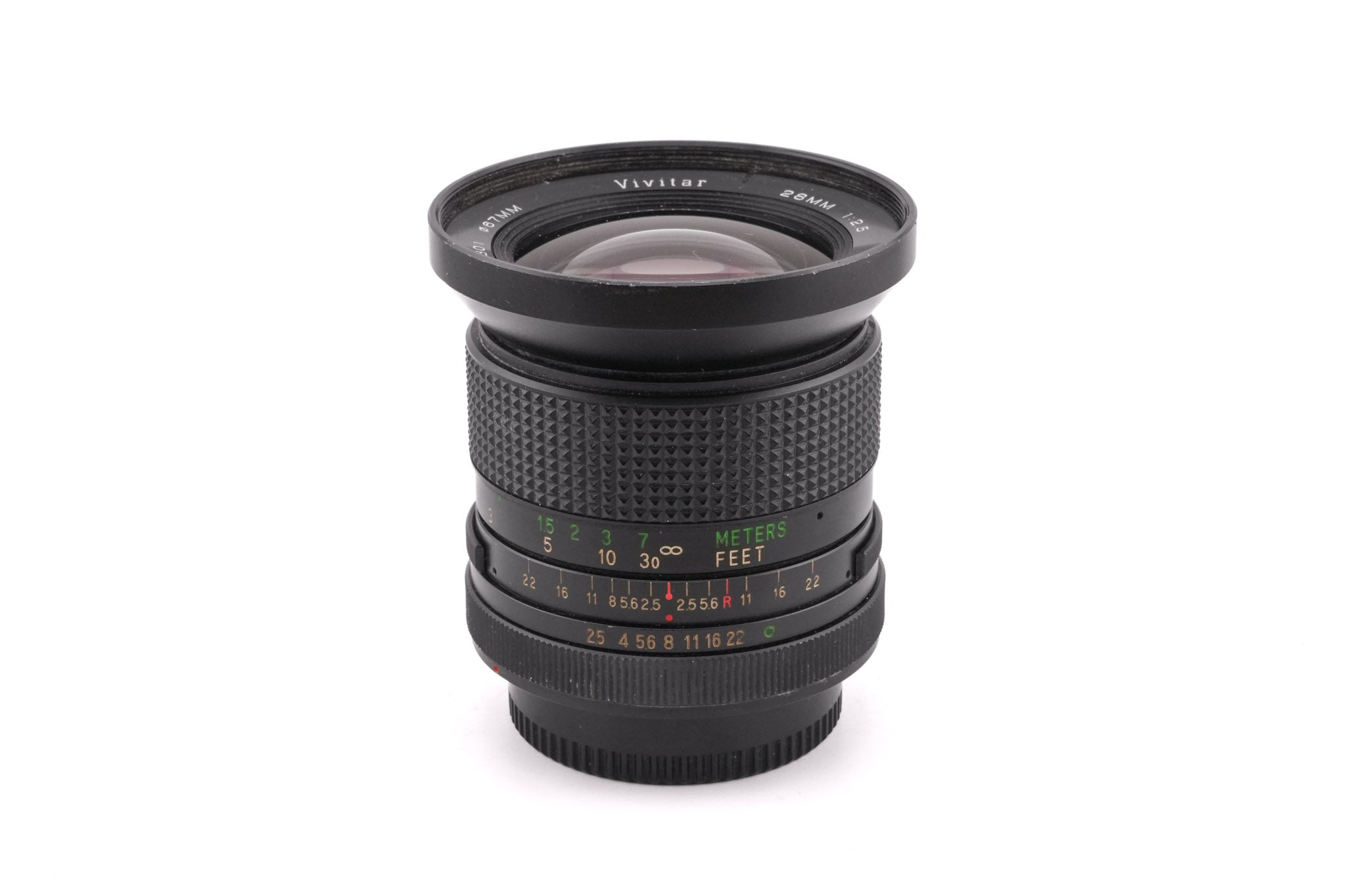 Vivitar 28mm f2.5 Auto Wide-Angle - Lens