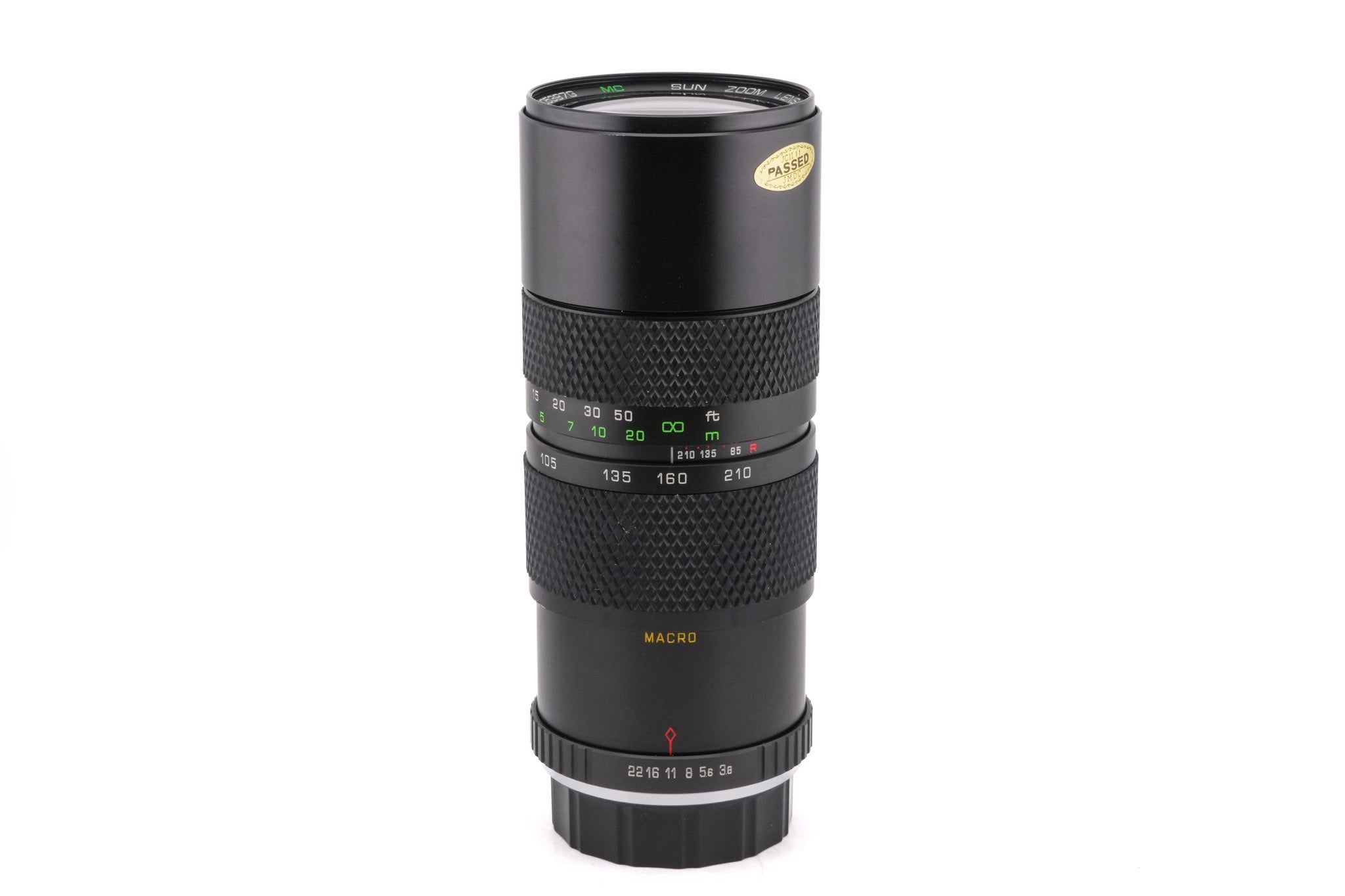 Sun 85-210mm f3.8 Macro MC - Lens
