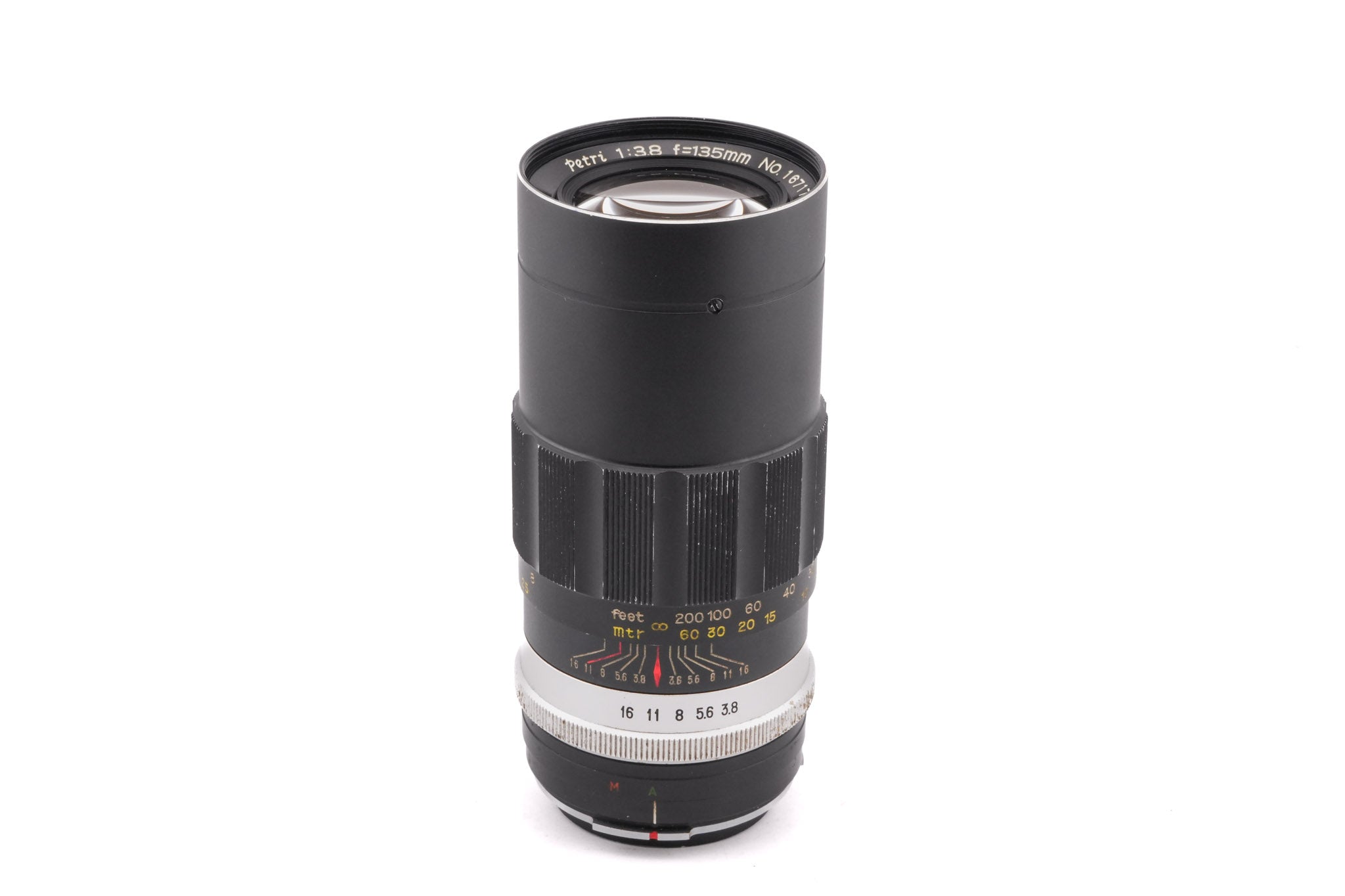 Petri 135mm f3.8 C.C Auto - Lens