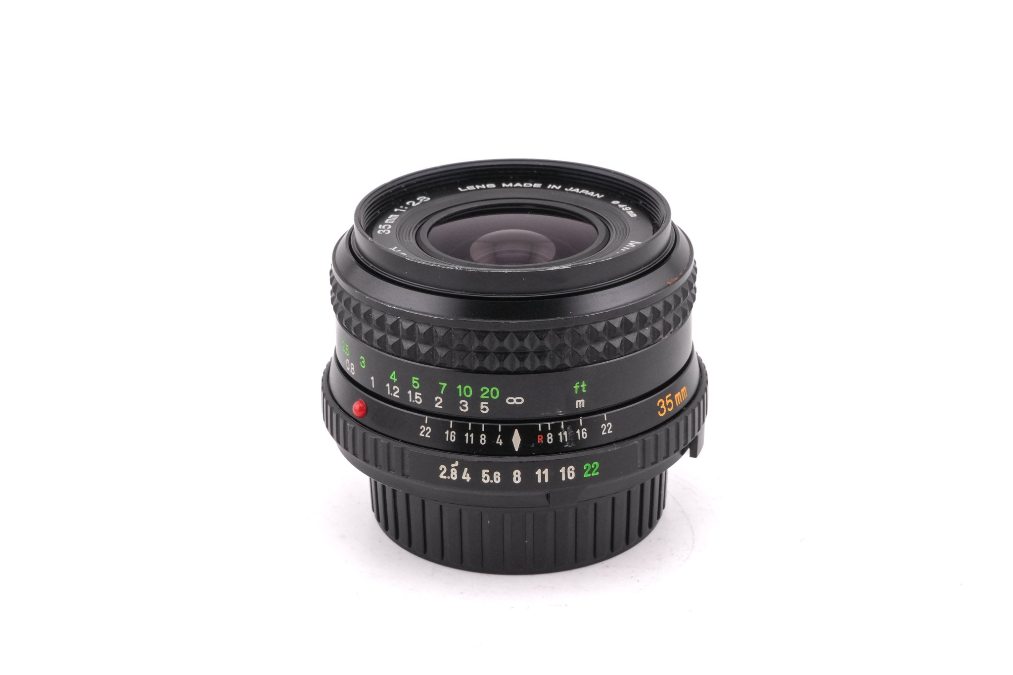 Minolta 35mm f2.8 MD W.Rokkor (New) - Lens