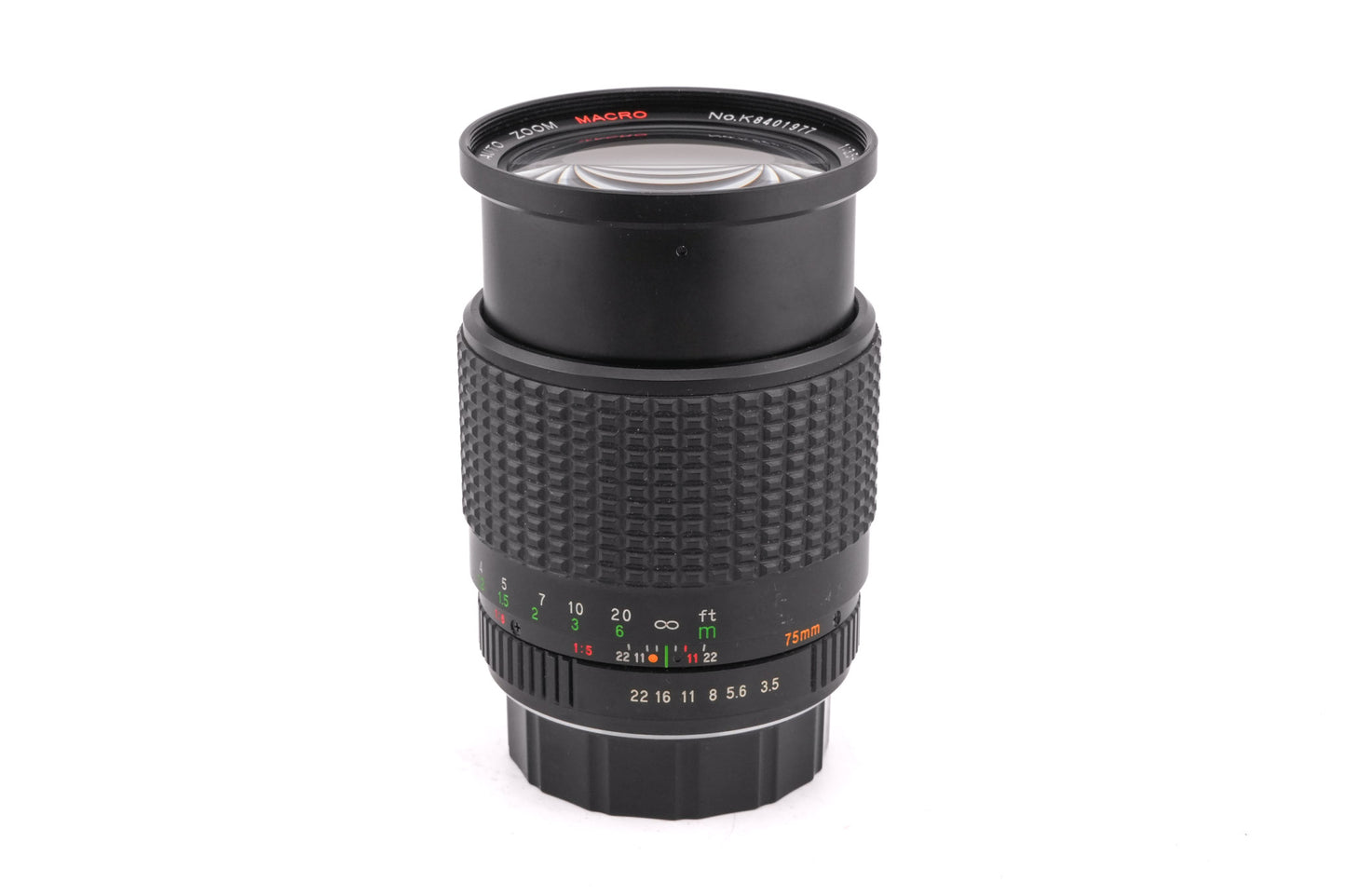 Tou/Five Star 28-75mm f3.5-4.5 MC Macro Auto Zoom - Lens