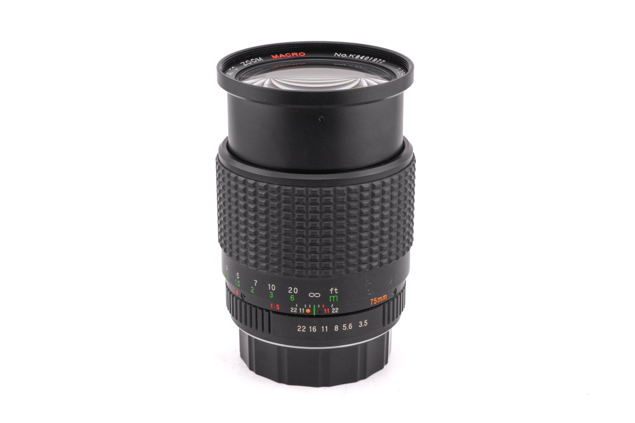 Tou/Five Star 28-75mm f3.5-4.5 MC Macro Auto Zoom