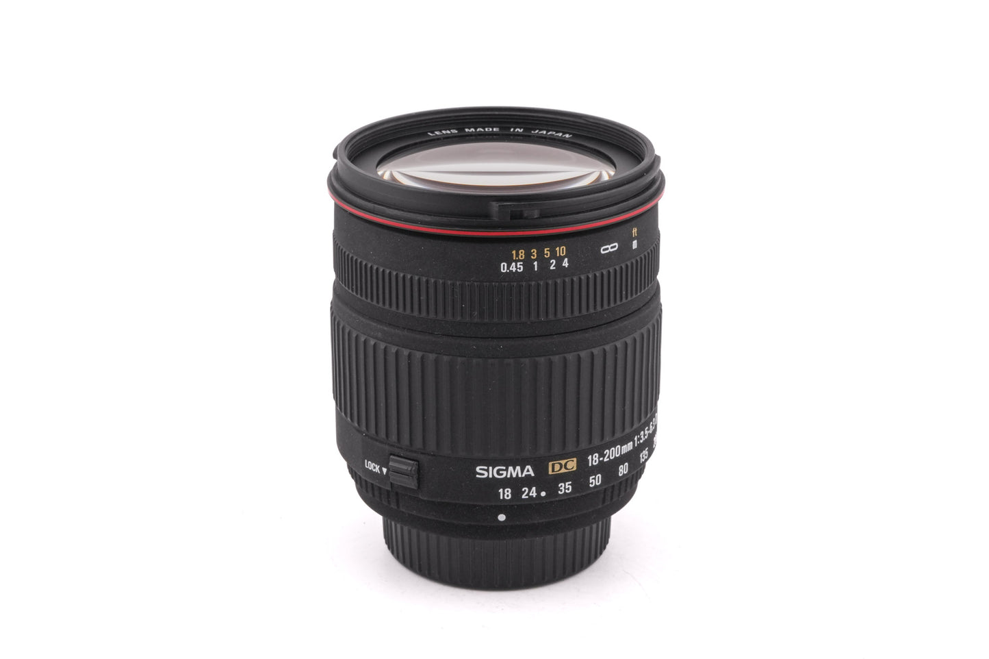 Sigma 18-200mm f3.5-6.3 D DC - Lens