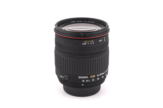 Sigma 18-200mm f3.5-6.3 D DC - Lens